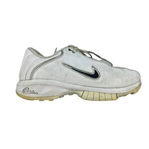 Nike‎ Air Mens 311005 141 White Lace Up Sneaker Athletic Shoes Size US 11.5